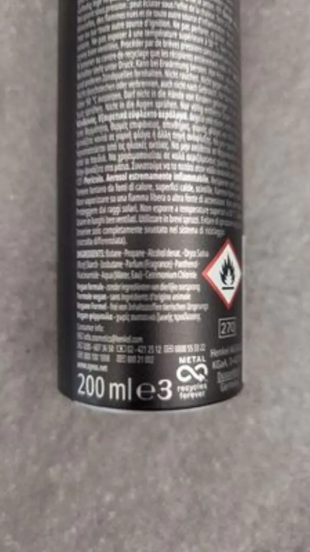Syoss Classic Dry Shampoo Anti-Grease Ξηρό Σαμπουάν για Λιπαρά Μαλλιά 200ml 2
