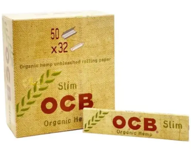 OCB Χαρτάκια - Organic Hemp - King Size Slim 50τεμ. 3