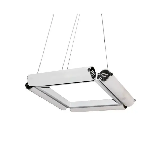 AcaLight Offer NETTO ΦΩΤΙΣΤΙΚΟ ΚΡΕΜΑΣΤΟ ΓΚΡΙ ΜΕΤΑΛΛΙΚΟ ΣΥΜΒΑΤΙΚΟ 8ΧG9 IP20 420Χ420Χ1000mm