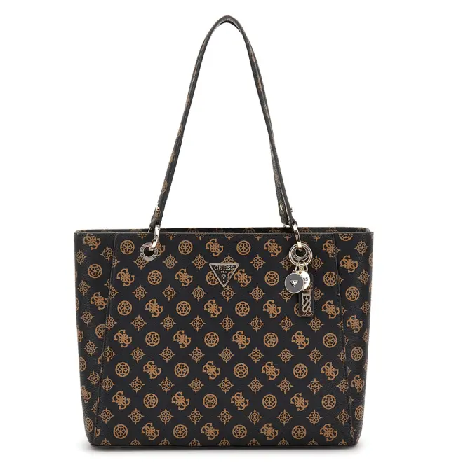 Τσάντα GUESS Noelle Tote HWPZ7879250 Καφέ