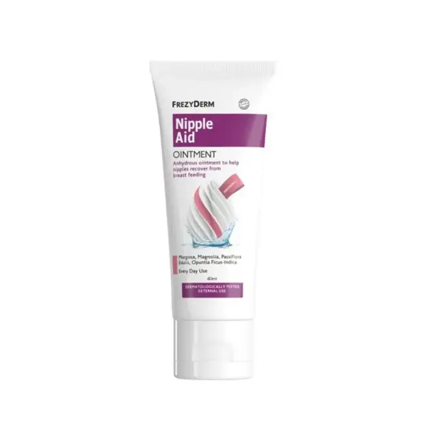 Frezyderm Nipple Aid Ointment, Άνυδρη Αλοιφή για την Αποκατάσταση των Θηλών κατά τον Θηλασμό 40ml