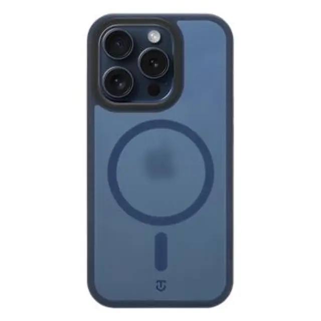 Tactical MagForce Hypersand Cover for Apple iPhone 15 Pro Deep Blue