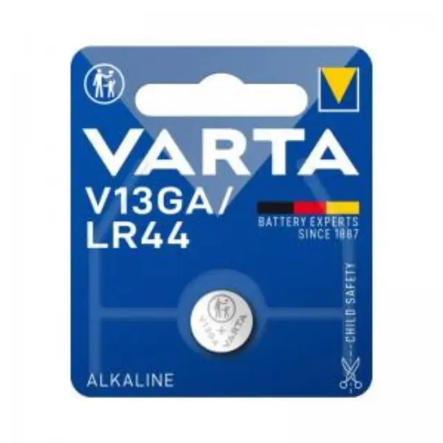 Varta Professional Electronics V13GA - Αλκαλική Μπαταρία Ρολογιών LR44 1.5V 1τμχ (35185) 3