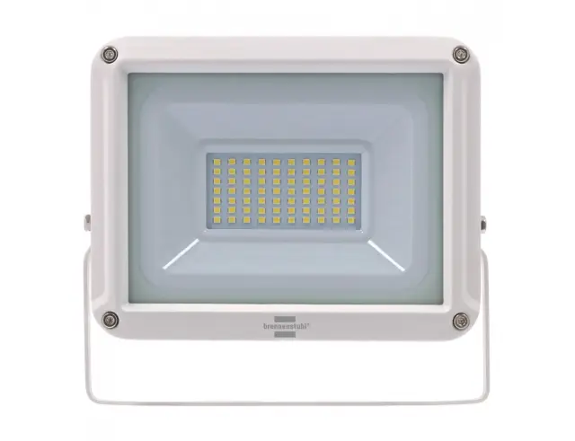 Προβολέας LED Brennenstuhl JARO 4060 W 1171260341 με ισχύ 30W, 3450 Lumen, IP65 και διαστάσεις 18.5x4x14.5cm - White1171260341 2