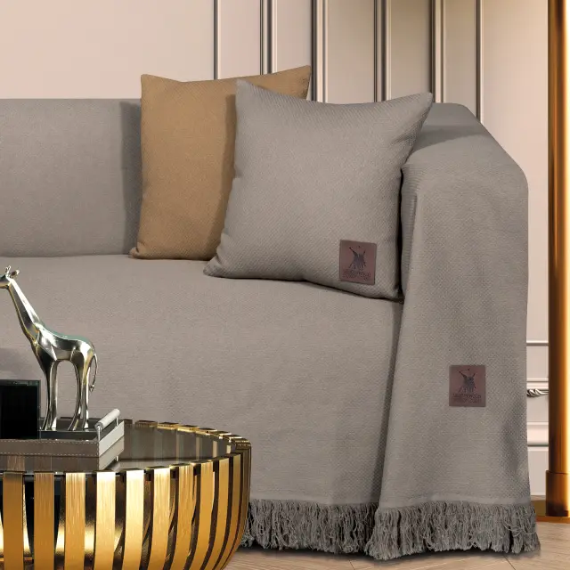 Ριχτάρι Διθέσιο 180x250 Essential Greenwich Polo Club 3912 Σπαγγί 90% Βαμβάκι-10% Πολυέστερ 2