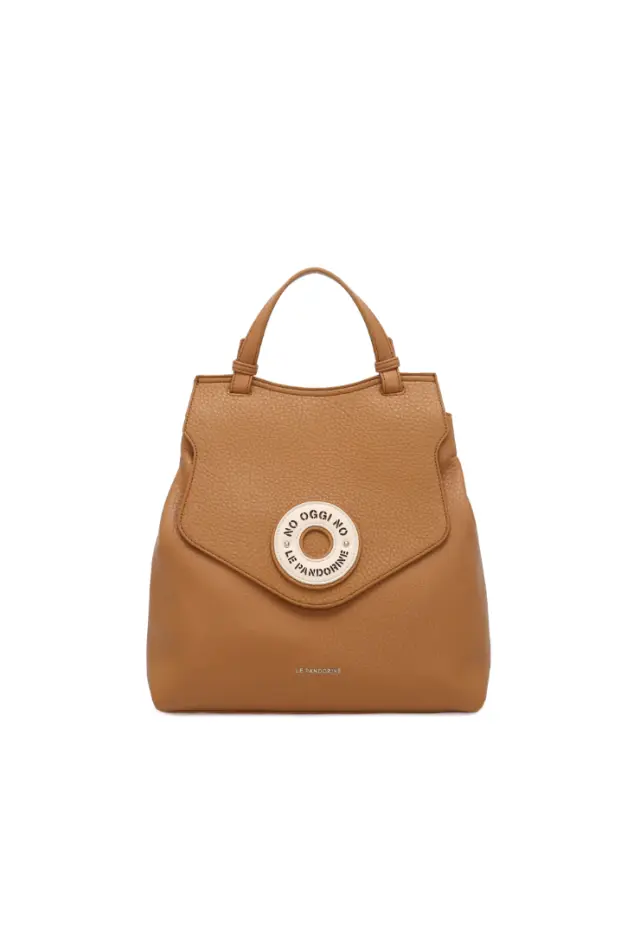 LE PANDORINE - Medium Silvy backpack natural color