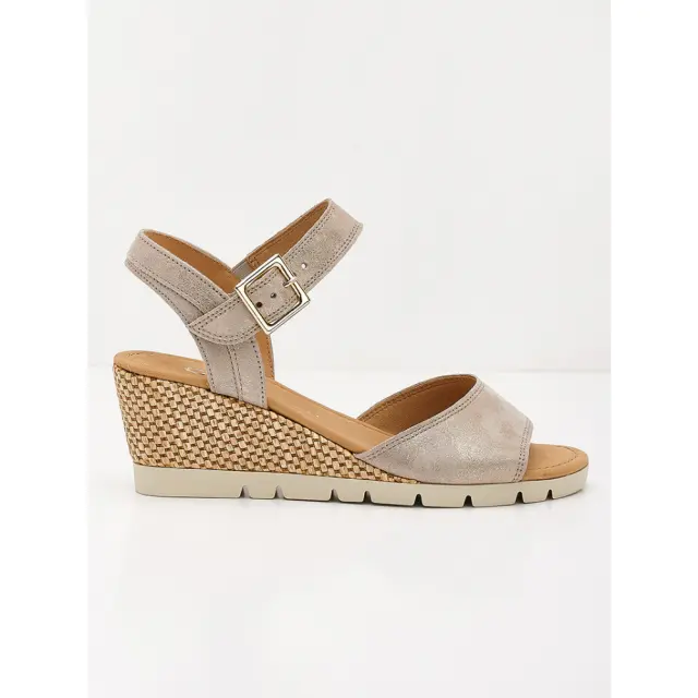 Gabor Πέδιλα Γυναικείο δέρμα Nubuck Μπεζ GAB/62042 94-MUSCHEL