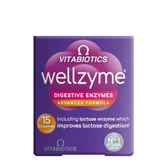 Vitabiotics Wellzyme Digestive Enzymes Advanced Formula
