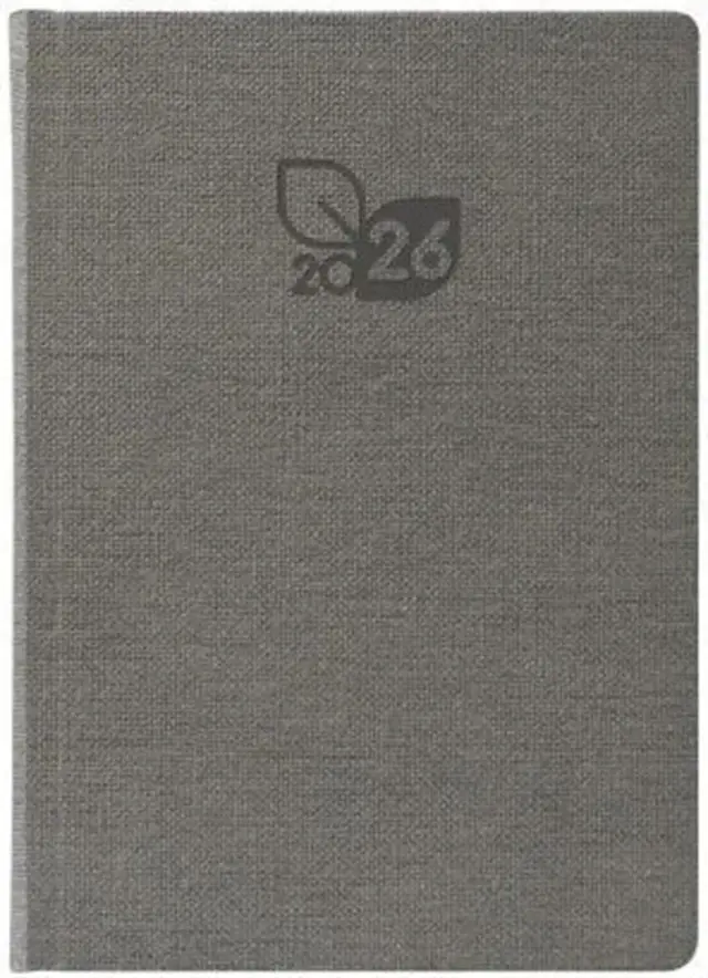 Ημερήσιο Ημερολόγιο 2026 14.5x20.5cm Nature Eco Flat Ανθρακί / 691KU.185 (Θεοφύλακτος)