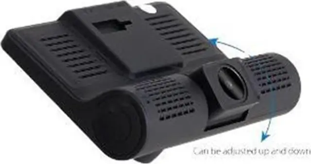 Σετ Κάμερα DVR Αυτοκινήτου 1080P με Οθόνη 4" για Παρμπρίζ με Αυτοκόλλητο & Κάμερα Οπισθοπορείας 3