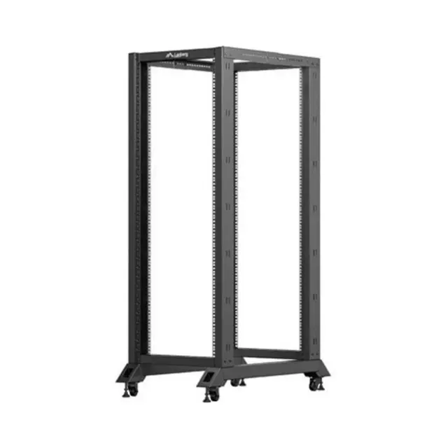 Lanberg Open Rack 19" 32U 600X1000 Black (OR01-6032-B) 2