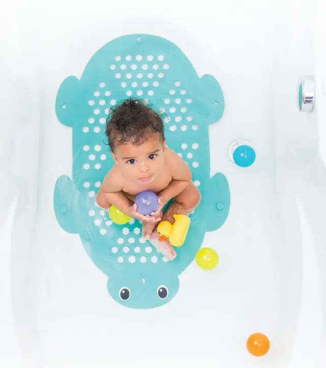 INFANTINO 2 in 1 Bath Mat & Storage Basket 3