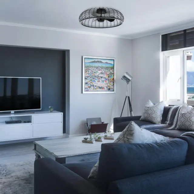 ΑΝΕΜΙΣΤΗΡΑΣ ΟΡΟΦΗΣ Φ79 ΜΑΥΡΟΣ 28W DC ΜΟΤΕΡ Μαύρο 2