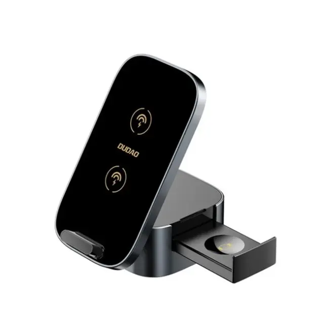Dudao Ασύρματη Βάση Φόρτισης A11Pro+ 15W 3in1 Black