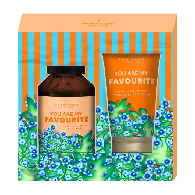 The Gift Label Sweet Surprise Gift Box «You Are My Favourite» Σετ Δώρου Περιποίησης Σώματος, 100ml και 50ml