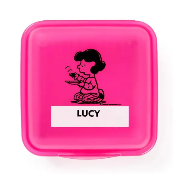 Excelsa Τάπερ φαγητού Τετράγωνο Peanuts: Lucy