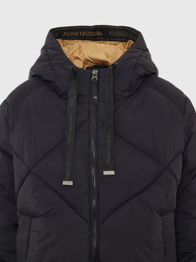 Funky Buddha Puffer Black FBL008-104-01 - L 2