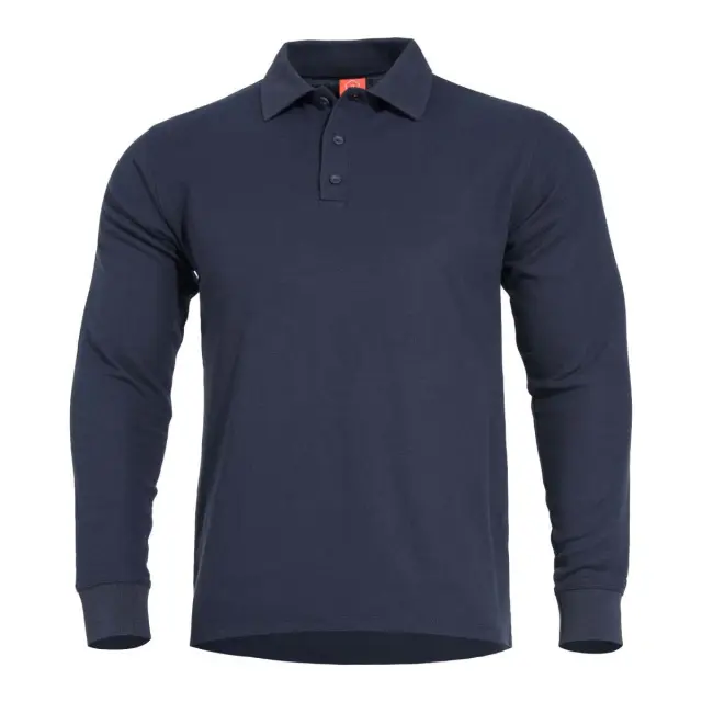 Pentagon Aniketos Long Polo Shirt-Μπλουζάκι Polo για Τακτική-Καθημερινή Χρήση    - 05-Navy Blue-Μπλε Ναυτικού