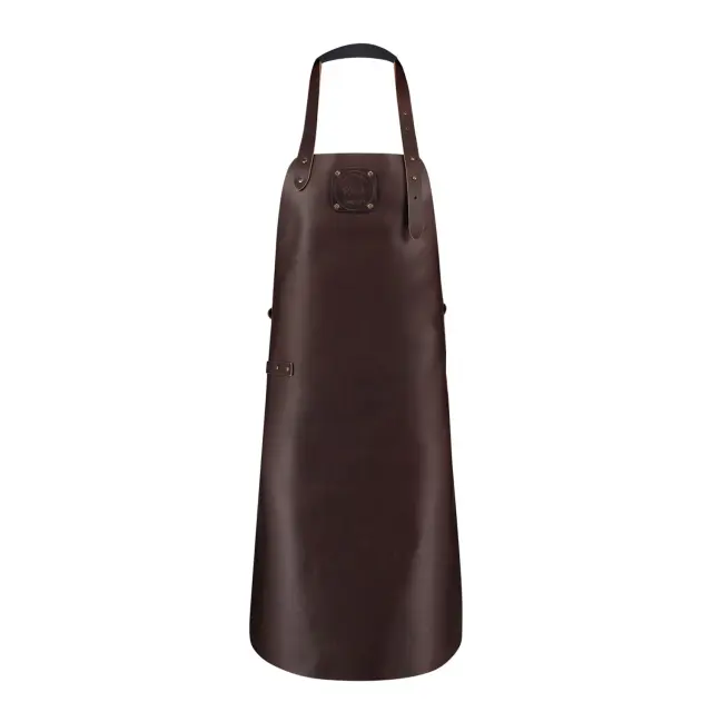 Witloft Leather Classic Apron Dark Brown