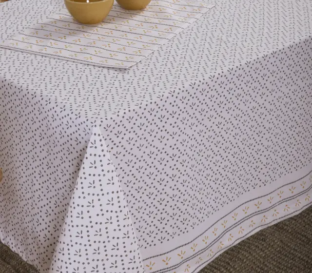 Τραπεζομάντηλο 140x240 Nef-Nef Homeware ISHMAR Ecru/Black 2