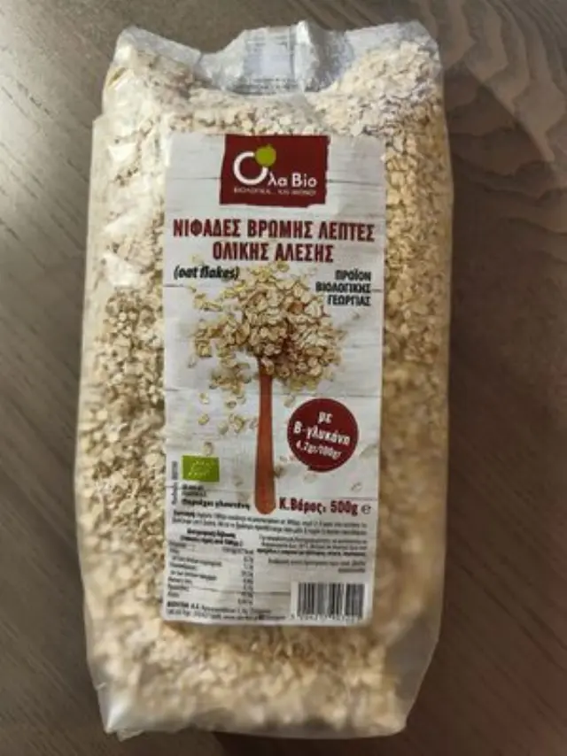 Λεπτές Nιφάδες Bρώμης Oλικής 'Aλεσης 500gr