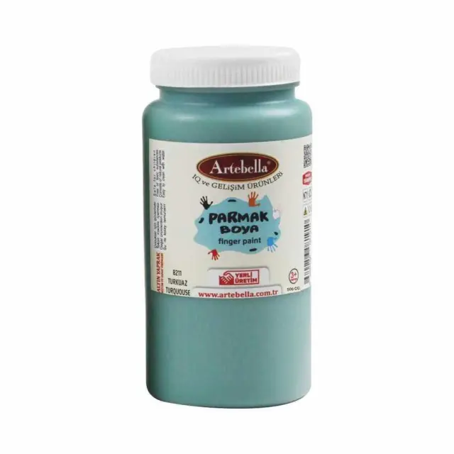 Artebella Δακτυλομπογιά - 8211 Turquoise - 500ml