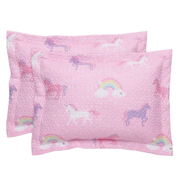 Ζεύγος Μαξιλαροθήκες 50x70+5 Oxford Das Home 4929 Pink-Purple 100% Microfiber