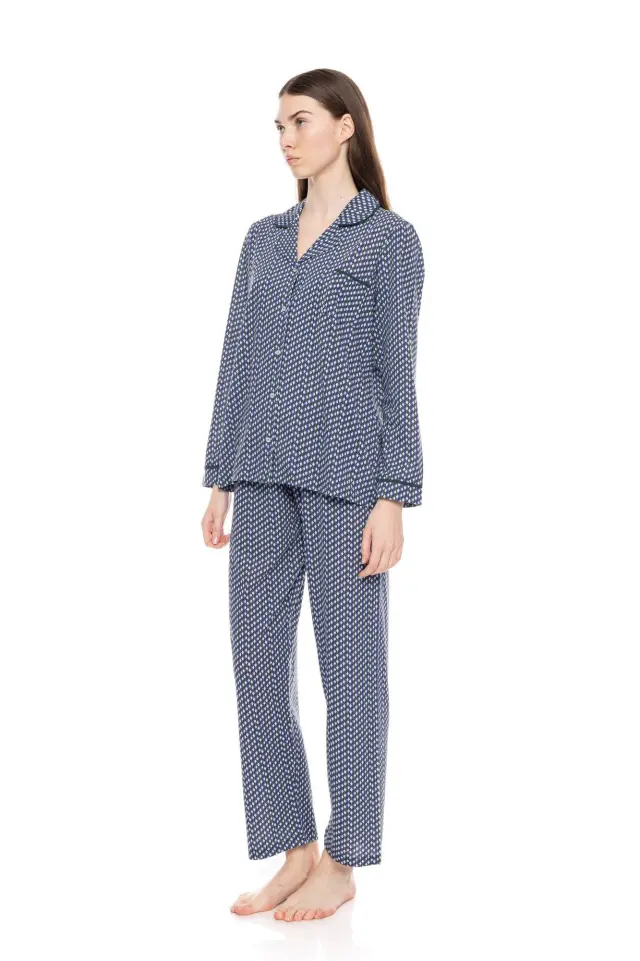 W1570 - Type - PYJAMA BUTTONED MINDNIGHT FOREST 2