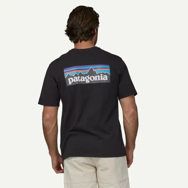 Patagonia P-6 Logo T-Shirt Ανδρικό Canopy Green - X Large 3