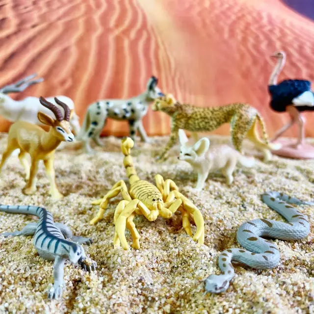 Safari Ltd Μινιατούρες Sahara Desert TOOB Ζώα Της Ερήμου Σαχάρα (3+ ετών) 100408 2