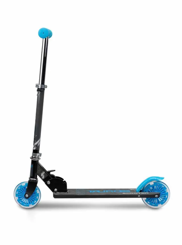 Scooter Δίτροχο με Κράνος και Προστατευτικά Tauro Toyz Blue 0421 3
