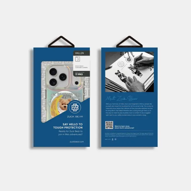 ZUCK BEAR VALLEN IPHONE 17 PRO MAX SPACE TRAVEL 2