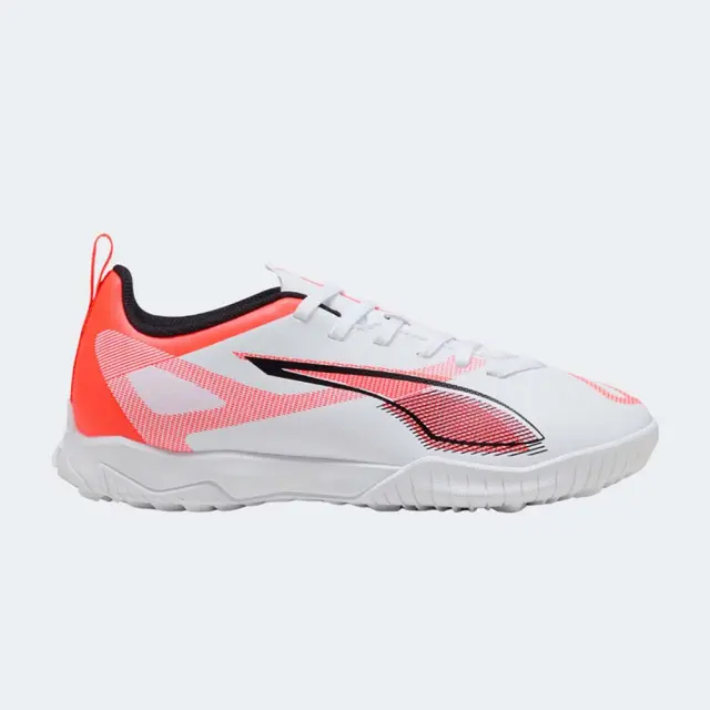 Puma Kids Ultra 5 Play TT Άσπρο - Πορτοκαλί 108333-01 (Puma)