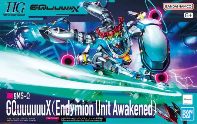 HG 1/144 GQuuuuuuX Endymion Unit Awakened