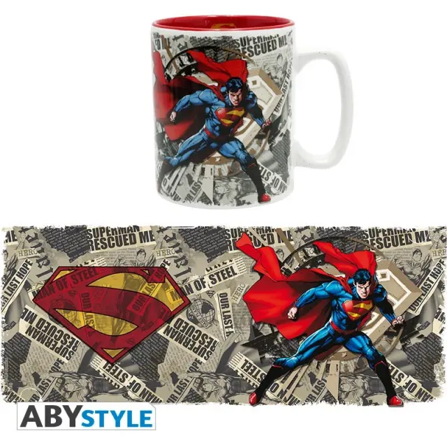 Κούπα κεραμική DC COMICS - Mug - 460 ml - Superman + logo - with box ABYMUG164 3