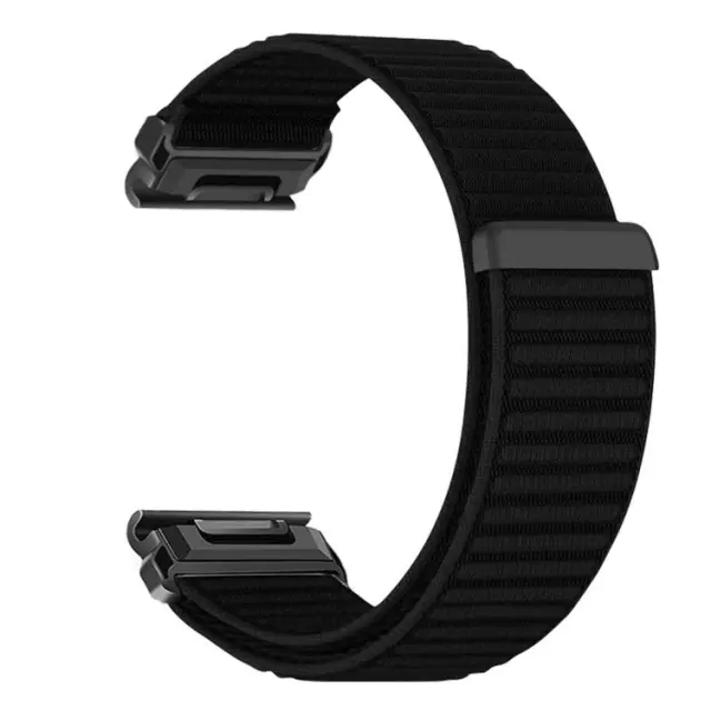 Nylon Λουράκι για Garmin Fenix 5/6/6 Pro/7/8/9 (47mm)-Black OEM 2