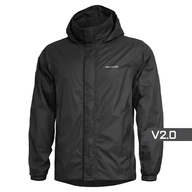 Pentagon Atlantic V2.0 Rain Jacket-Μπουφάν - 01-Black-Μαύρο