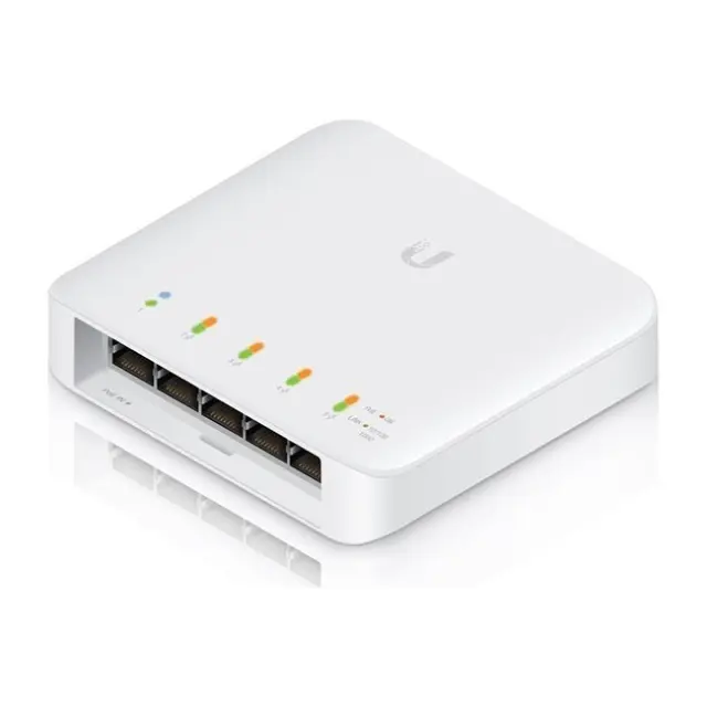 Ubiquiti UniFi USW‑FLEX Managed L2 Gigabit Ethernet (10-100-1000) Power over Ethernet (PoE) White 3