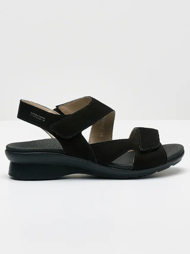 Mephisto Πέδιλα Γυναικείο δέρμα Nubuck Μαύρο MEP/PASKA BLACK - 41 3