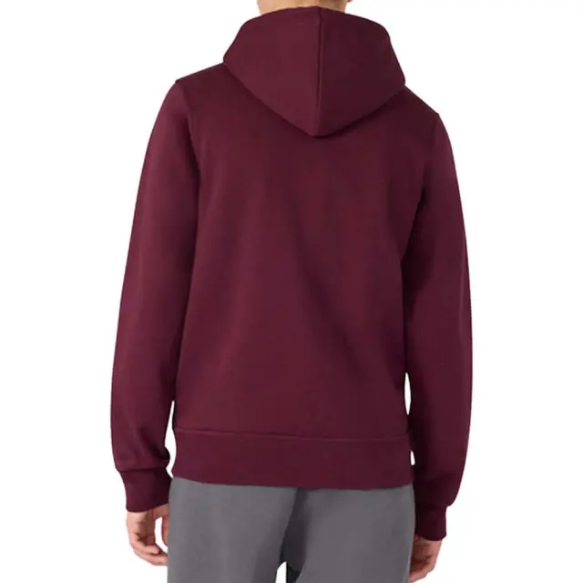 Champion Men's Fleece Full-Zip Small Logo Hoodie Μπορντό 220276-RS522 (Champion) - Small 2