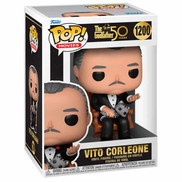 Funko Pop! Movies: Godfather 50th Anniversary - Vito Corleone #1200 3