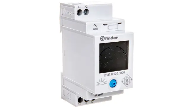 Astro Time Switch 35mm.1CO 16A/110.230VUC, progr.Smartphone (12.81.8.230.0000)