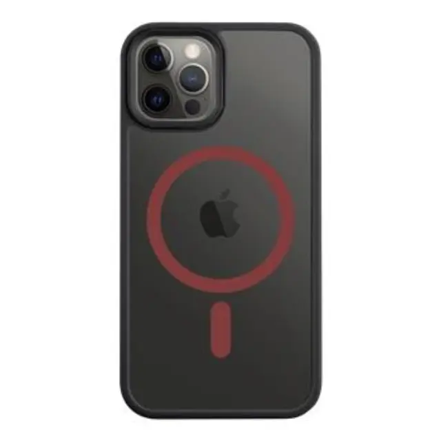 Tactical MagForce Hyperstealth 2.0 Cover for Apple iPhone 12/12 Pro Black/Red