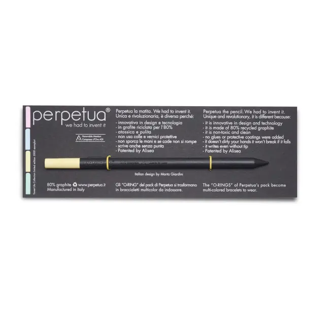 Perpetua Sweet Life Pencil Pastel Yellow