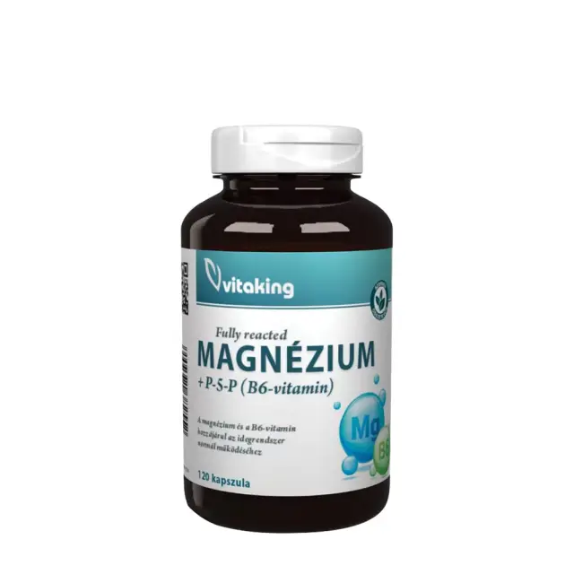 Vitaking Magnesium Bisglycinate + Vitamin B6 (P5P)