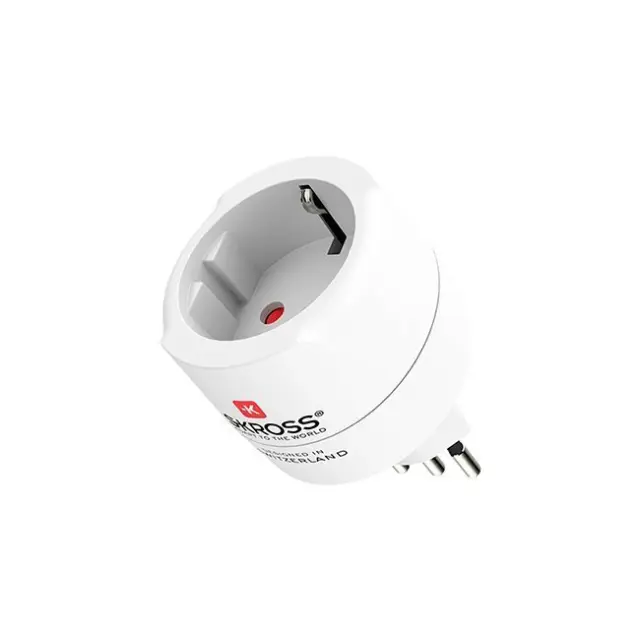Skross Travel Adapter EU to Switzerland & Italy & Brazil (1.500272C-E)