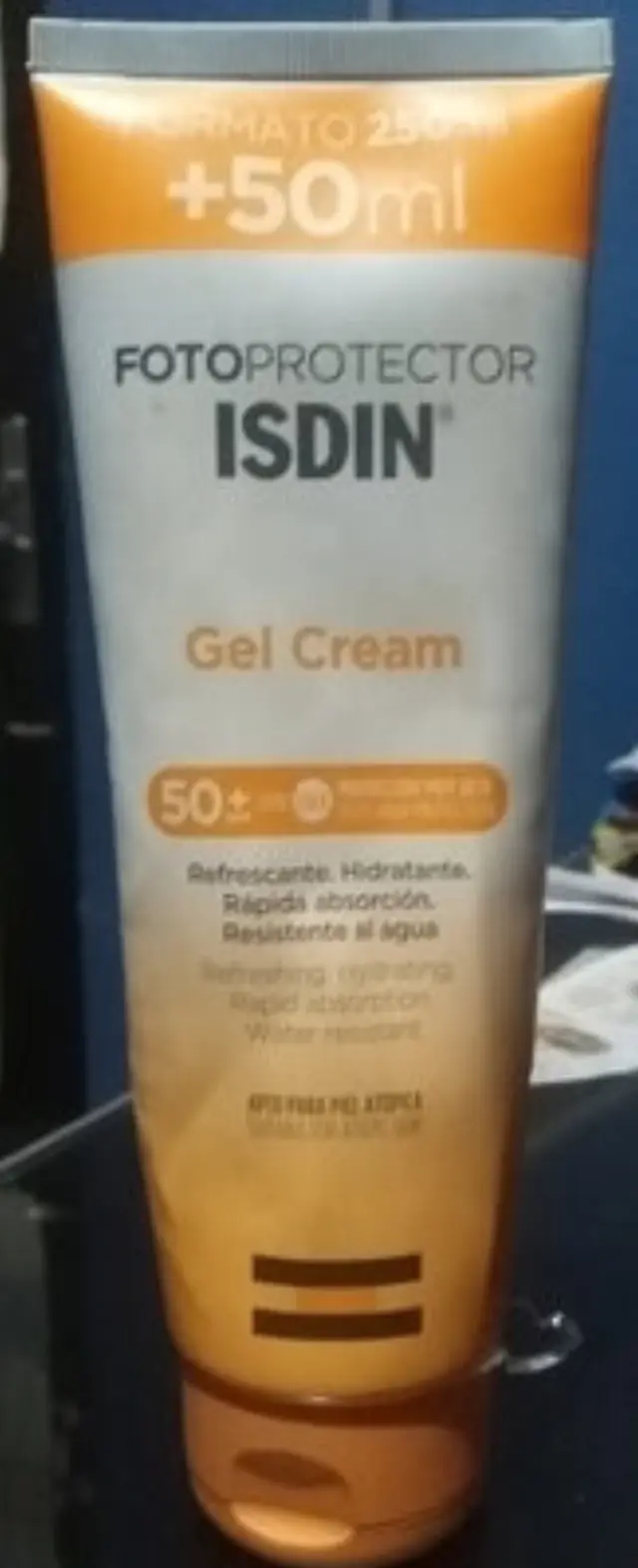 Isdin Fotoprotector Gel Cream SPF50 Αντηλιακή Κρέμα σε μορφή Τζελ για το σώμα 200ml