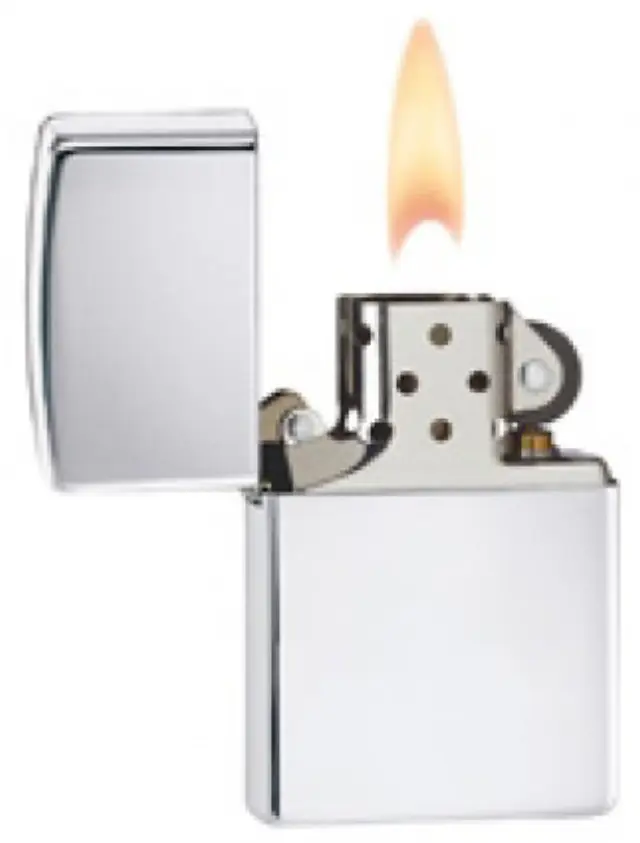 ZIPPO Αναπτήρας - 250 Chrome High Polish 2