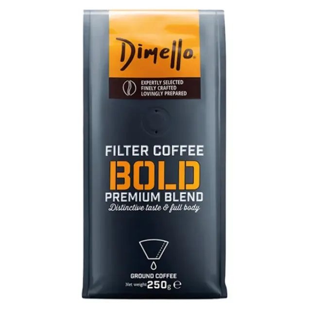 Dimello Καφές Φίλτρου Bold 250g