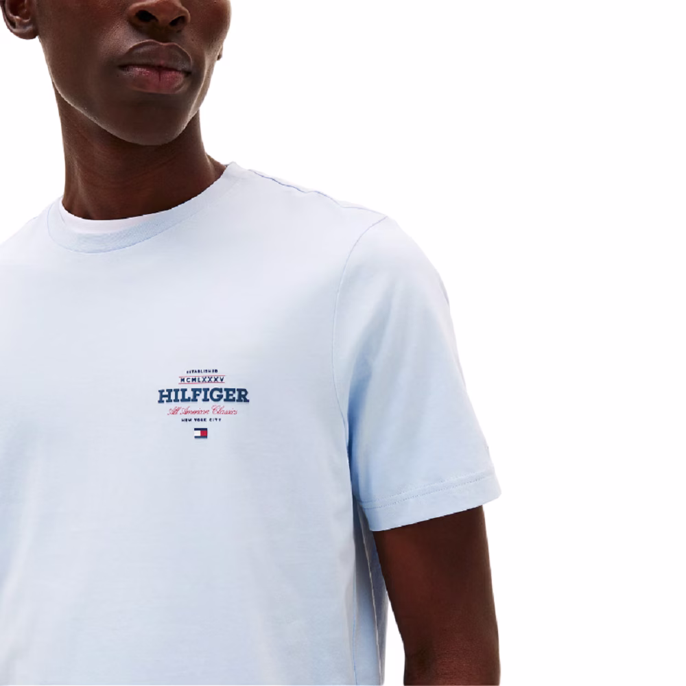 Tommy Hilfiger Γαλάζιο T-Shirt Γαλάζιο - 3XL 3